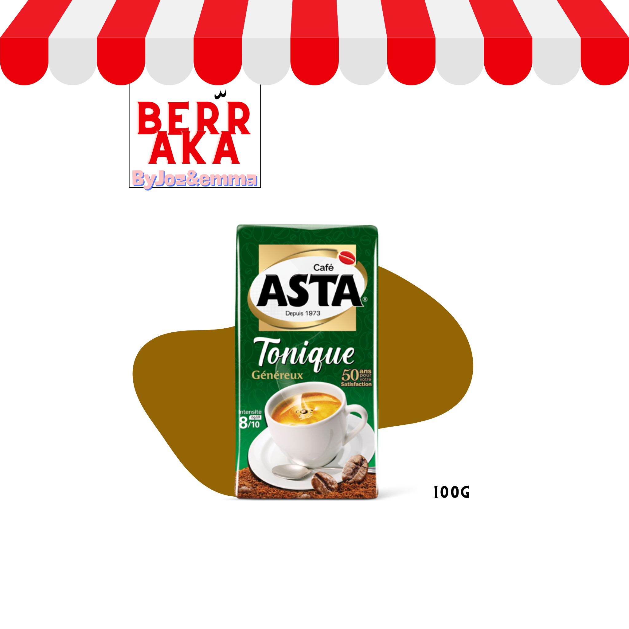 café asta maroc tonique