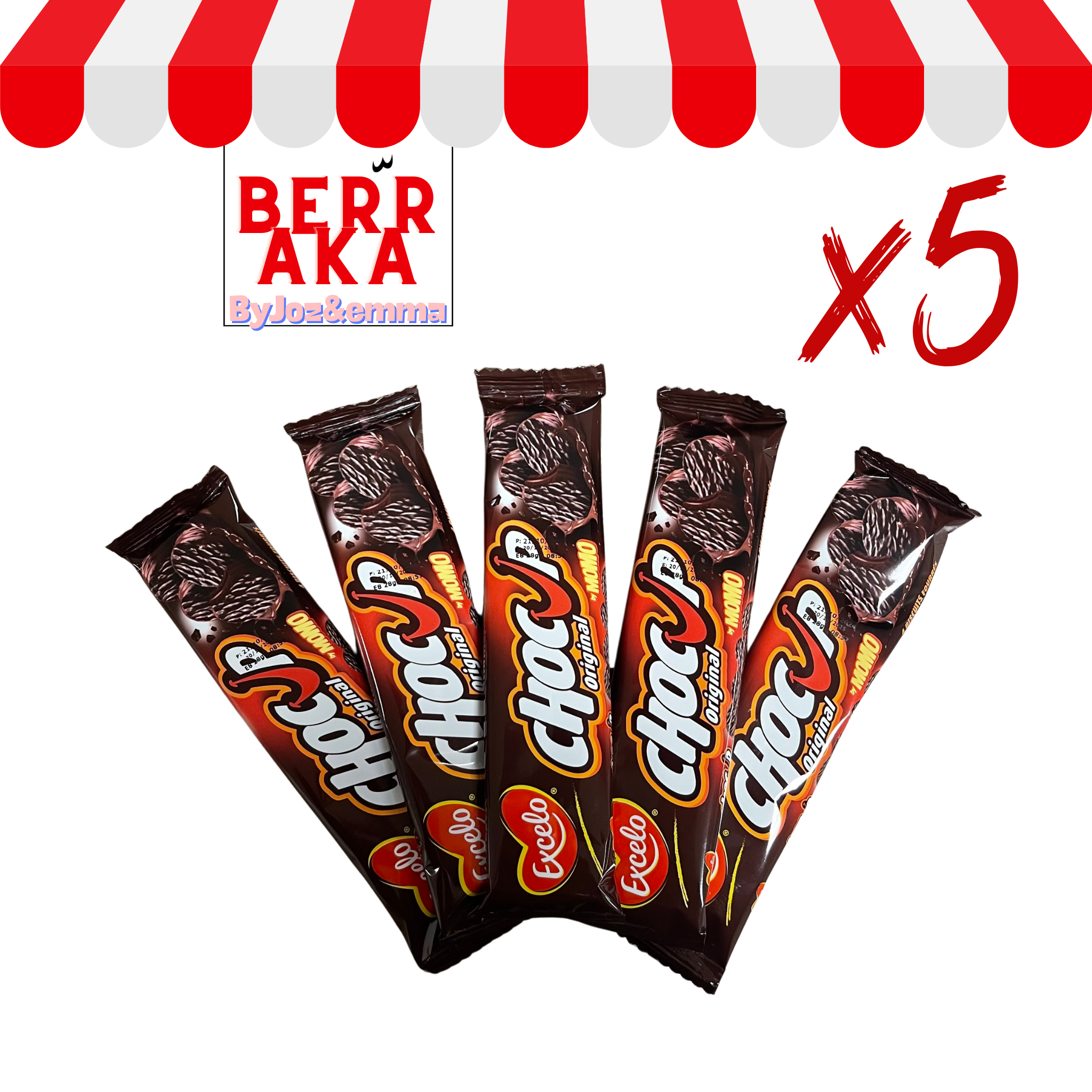 Choc'Up Excelo biscuit marocain