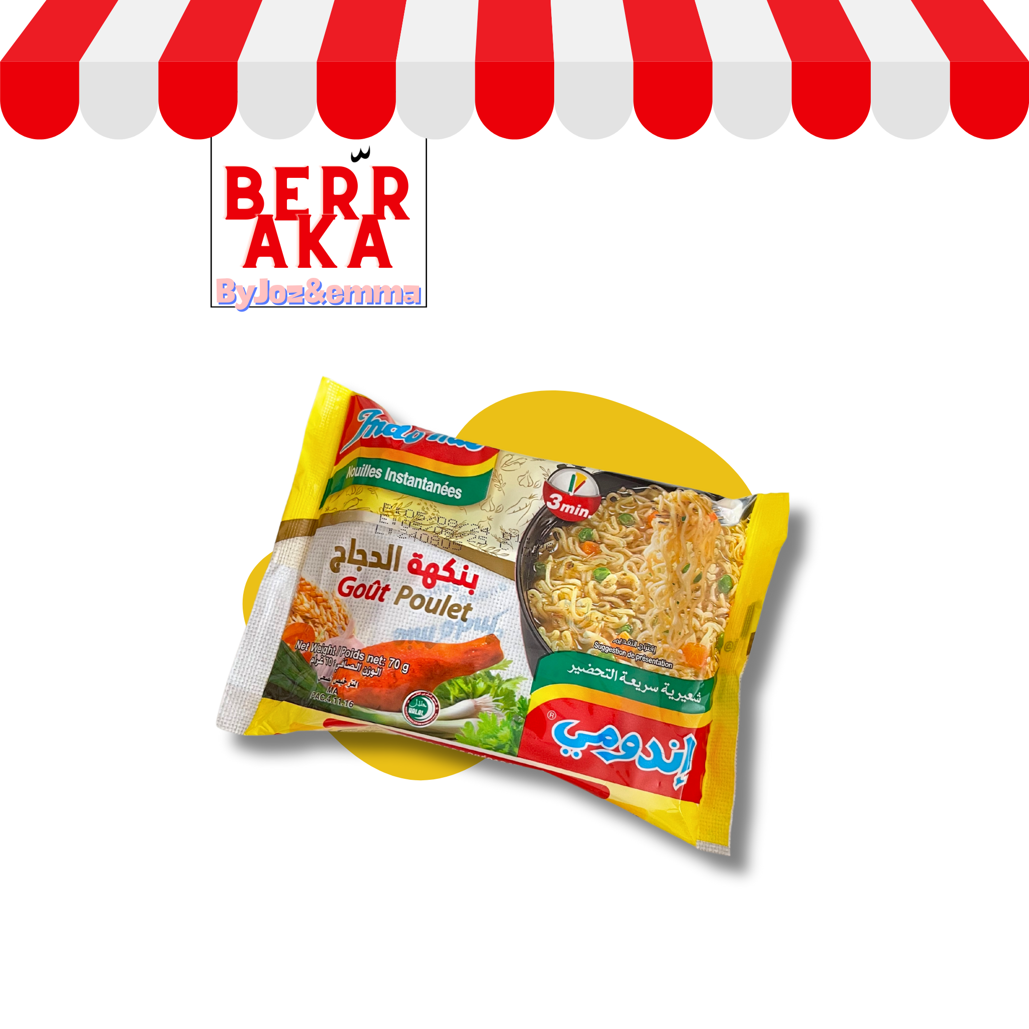 INDOMIE- Nouilles marocaines