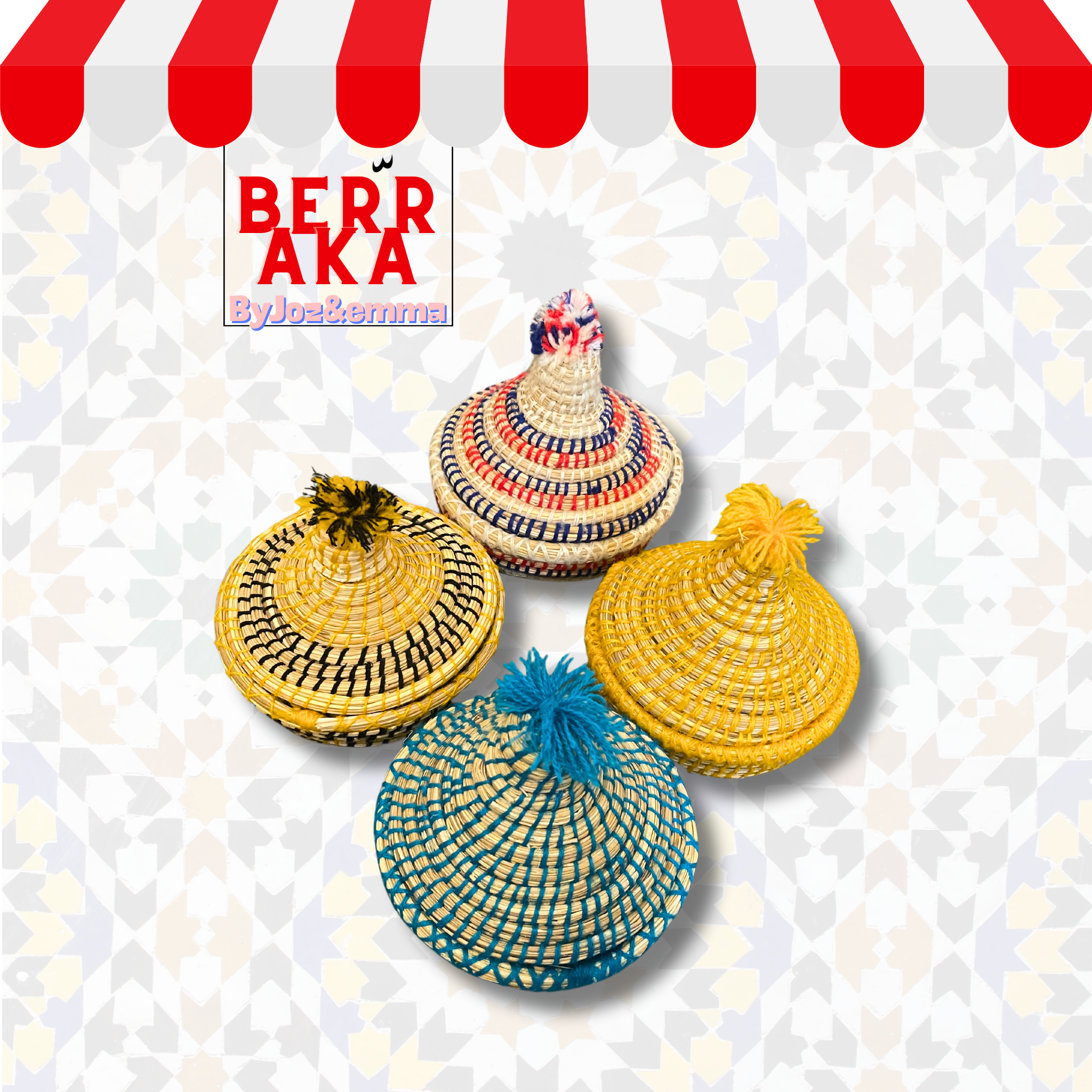Petit Panier Traditionnel Tajine Marocain