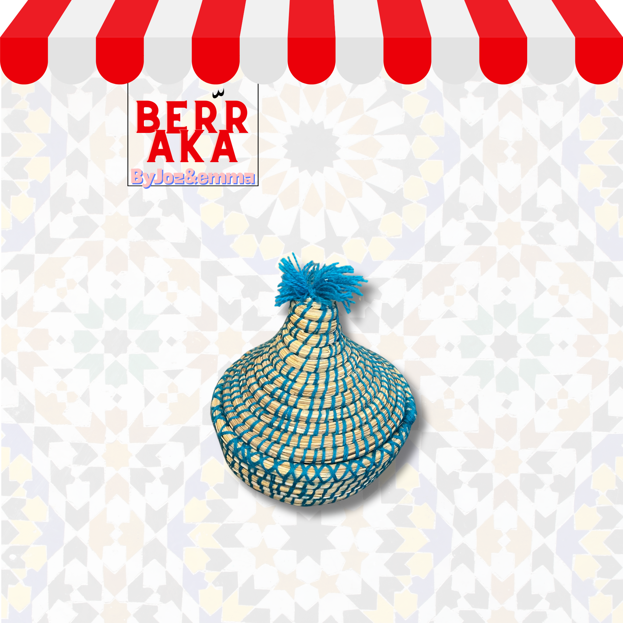 Petit Panier Traditionnel Tajine Marocain