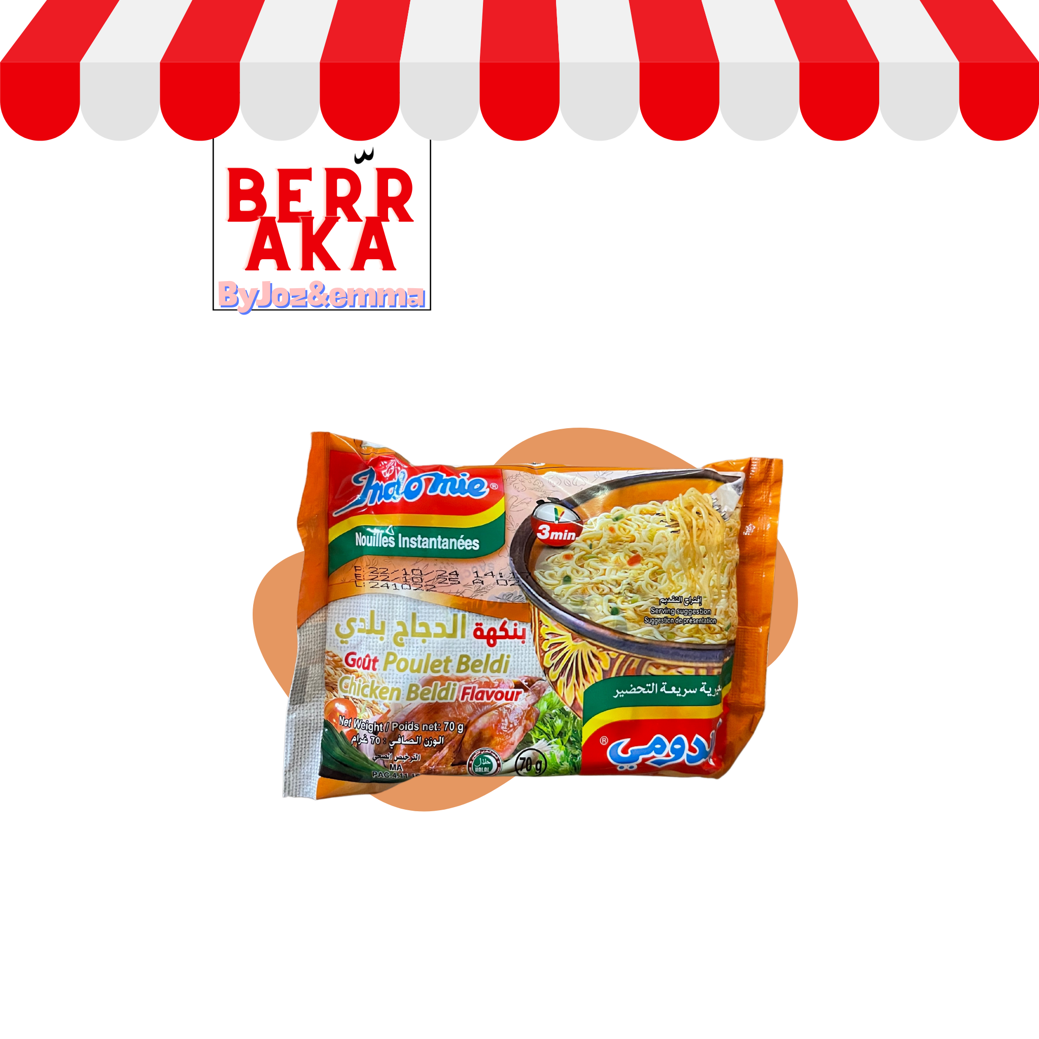 INDOMIE- Nouilles marocaines