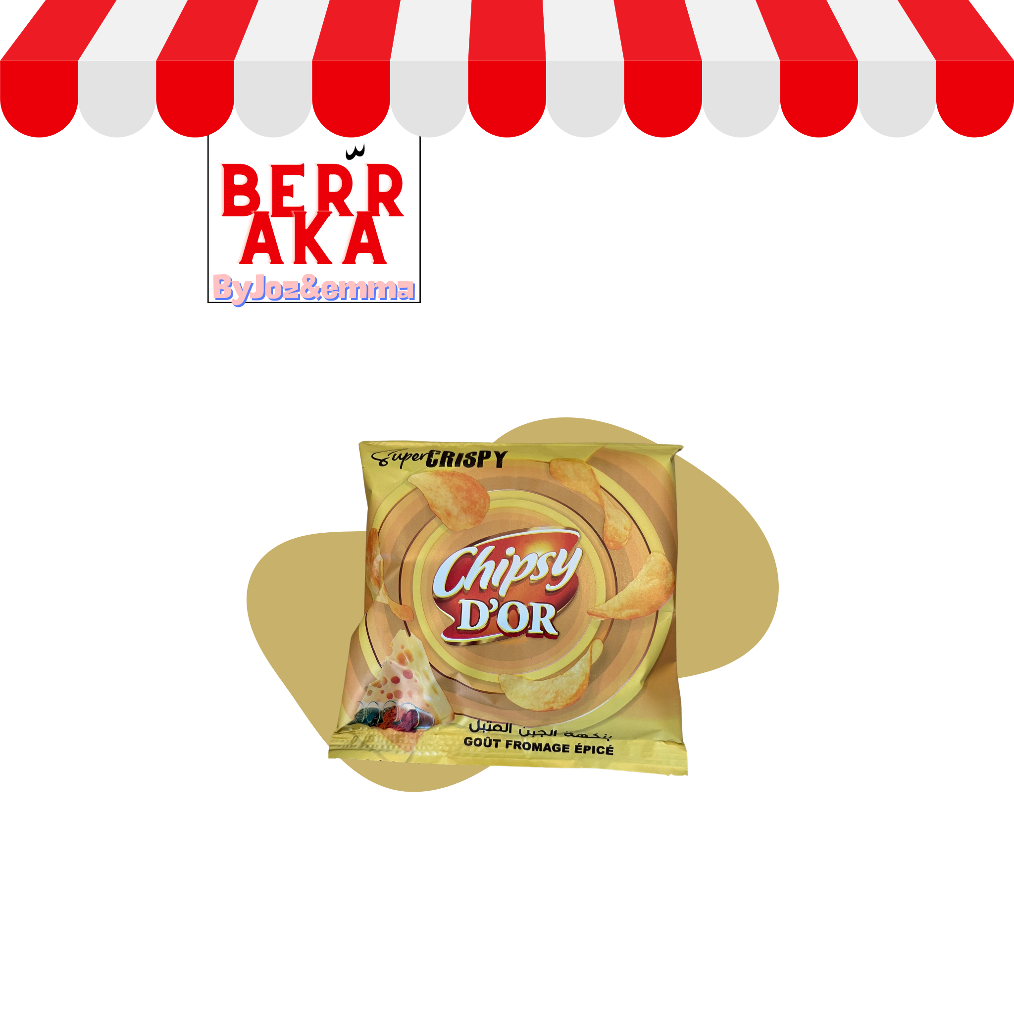 chips fromage maroc