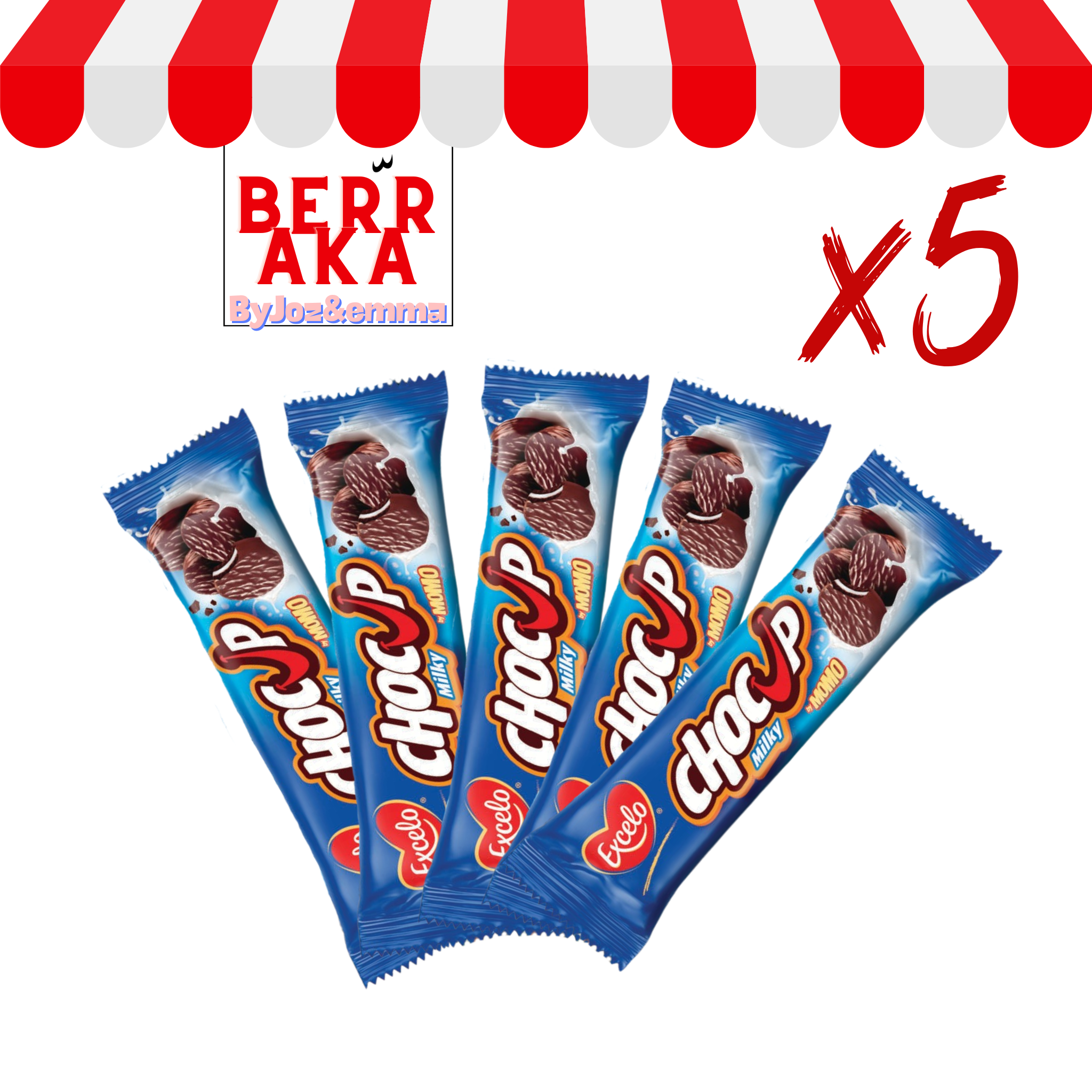 Choc'Up Excelo biscuit marocain