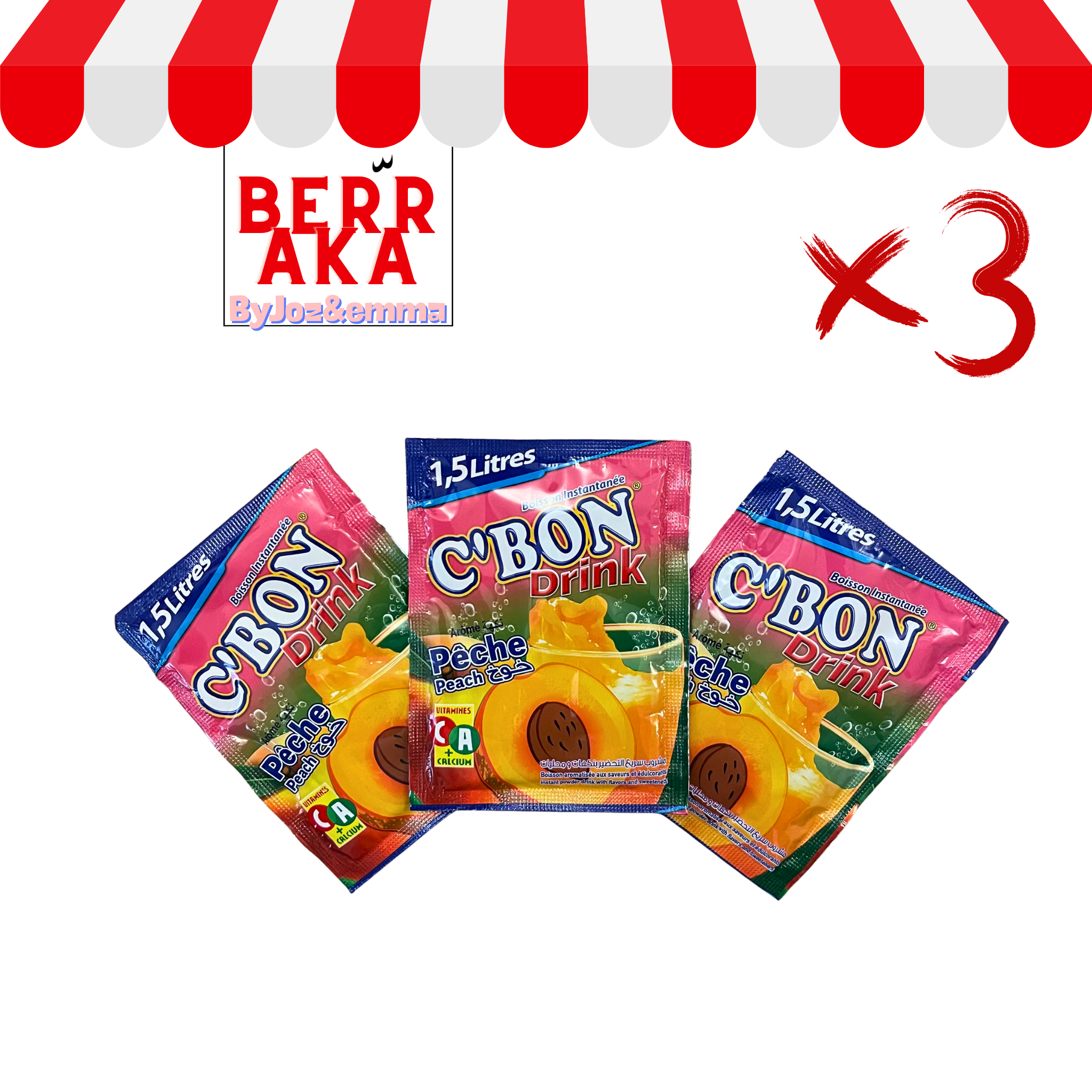 C’Bon Boisson Instantané – 3 Sachets