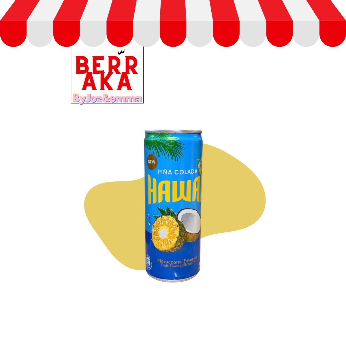 Hawaï canette marocaine