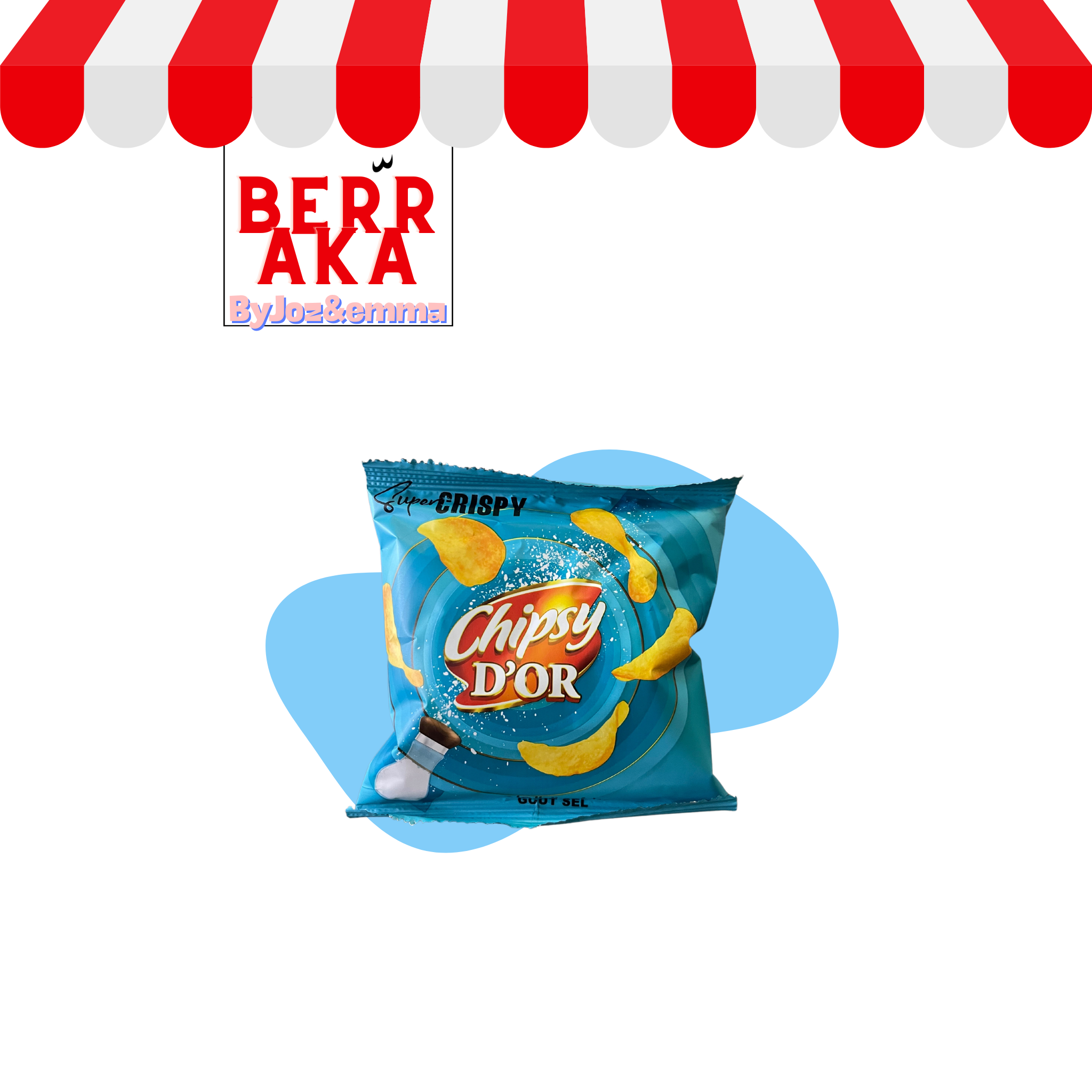 Chipsy d'or - Sel, Fromage et Piment