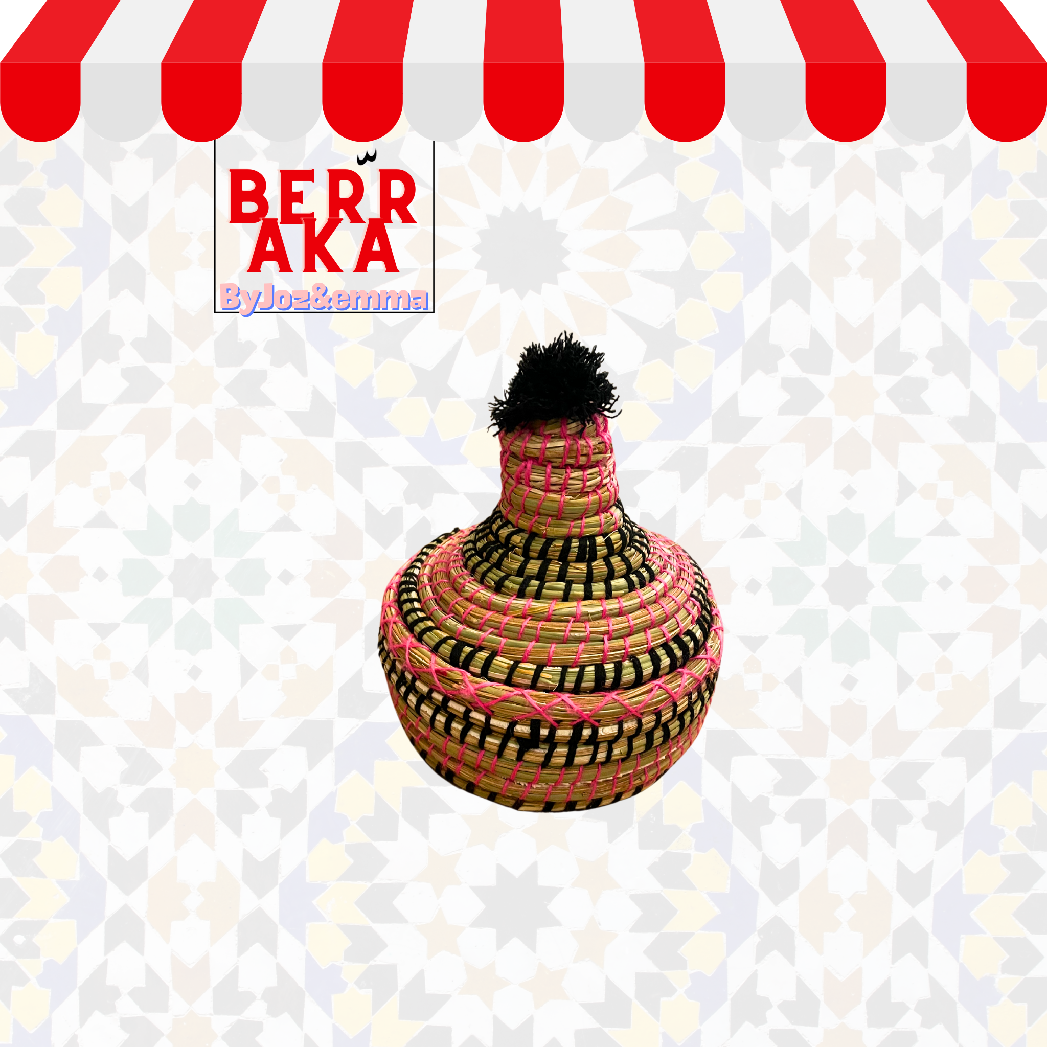 Petit Panier Traditionnel Tajine Marocain
