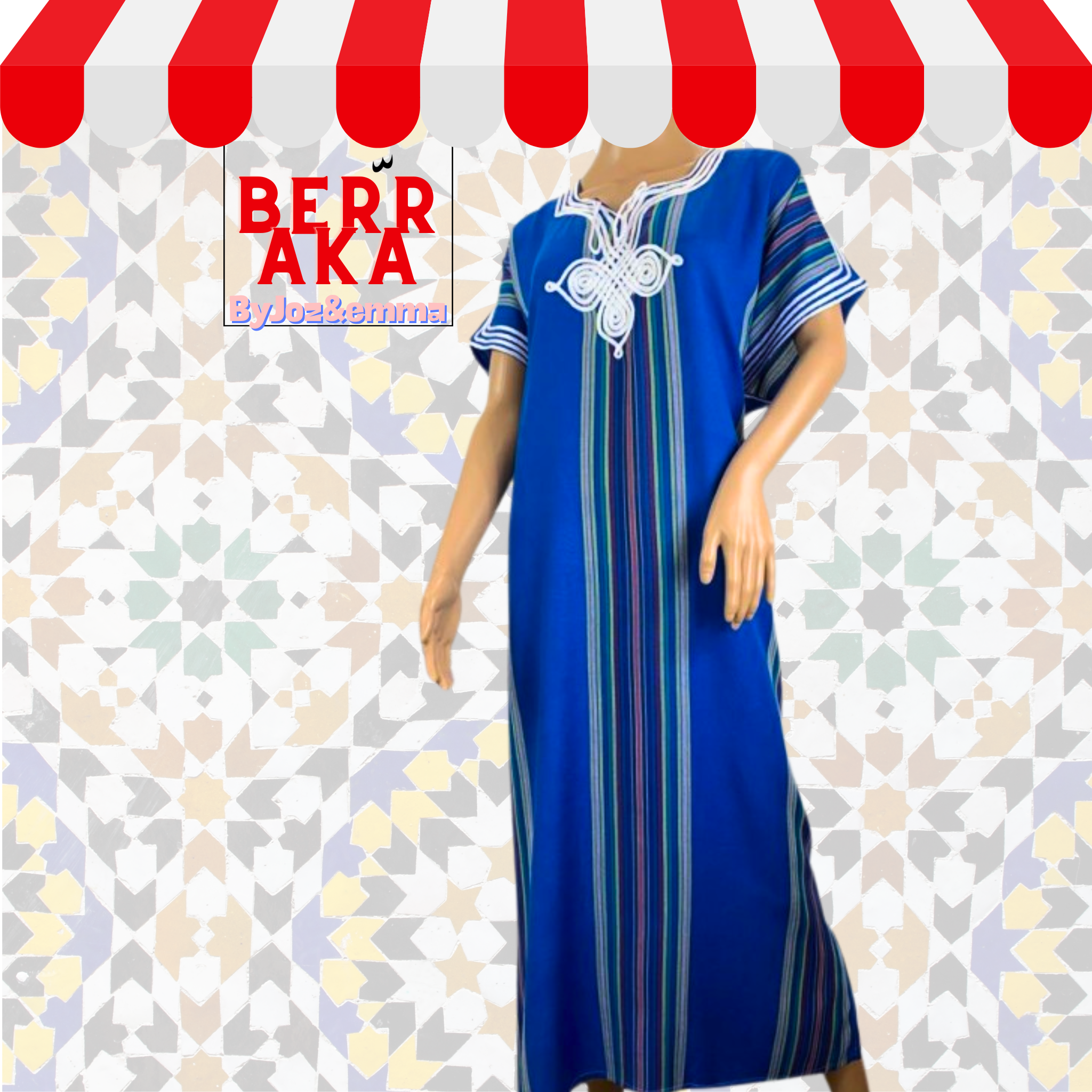 Gandoura Marocaine - Abaya Femme