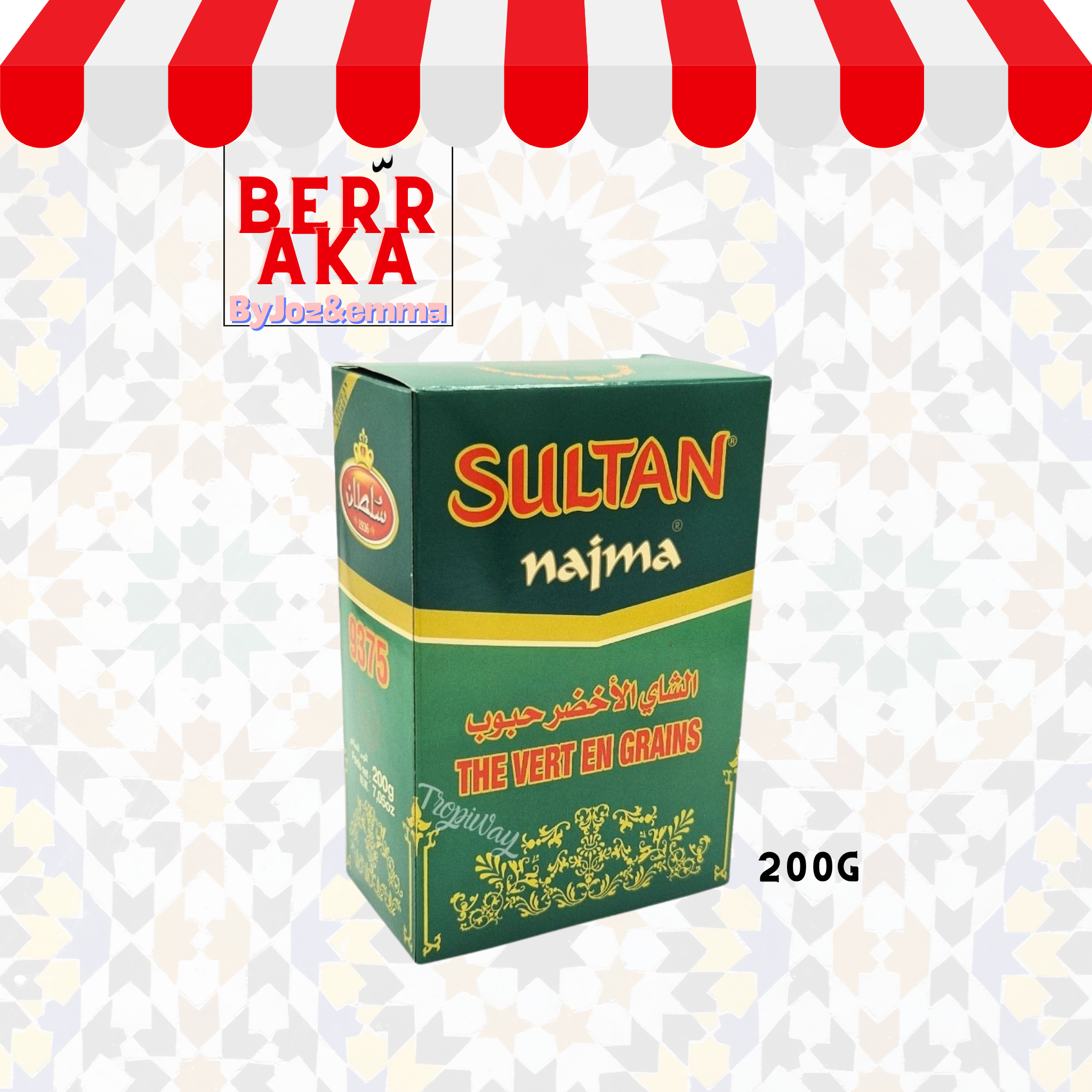 Thé Sultan Najma maroc berraka
