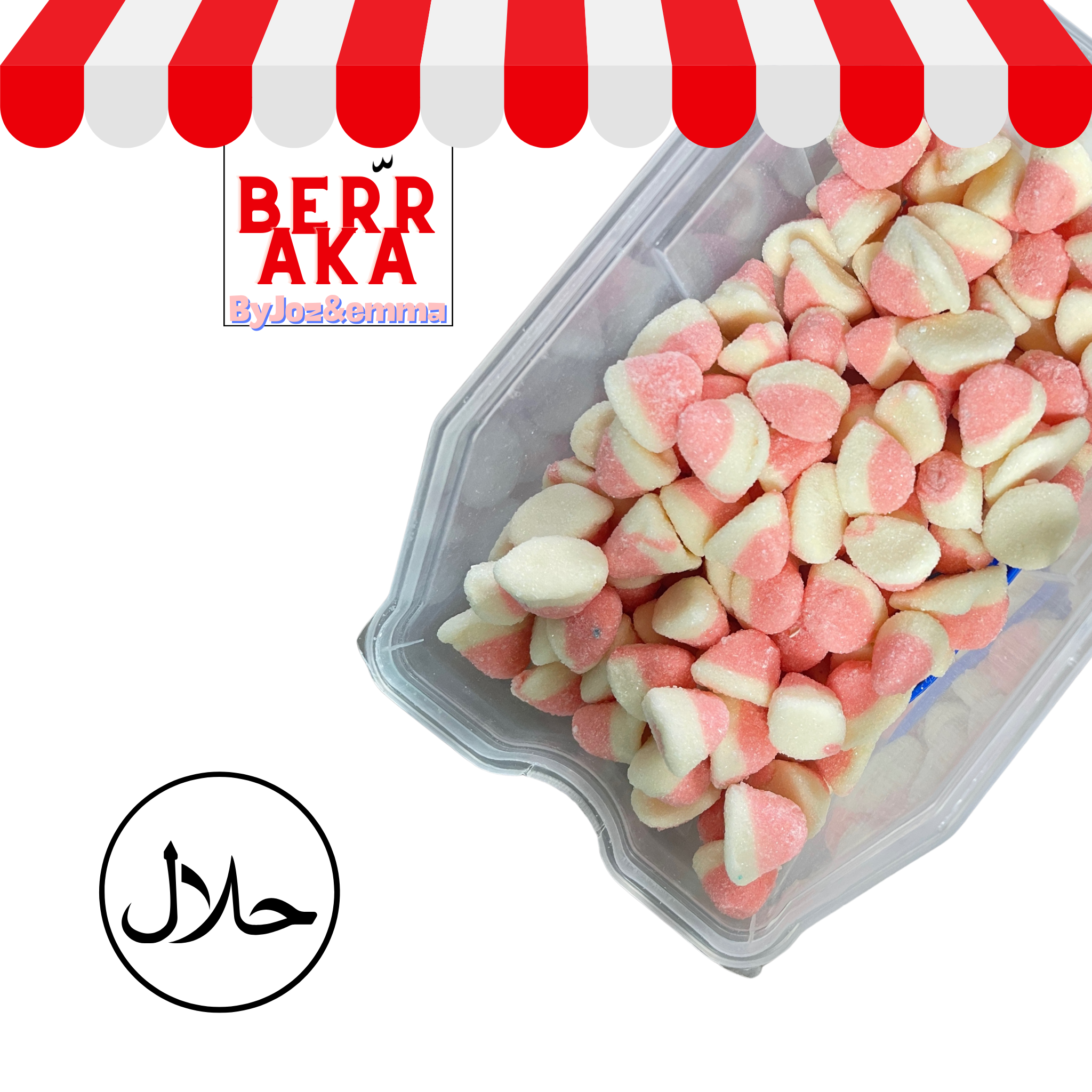 bonbon bisous maroc halal berraka