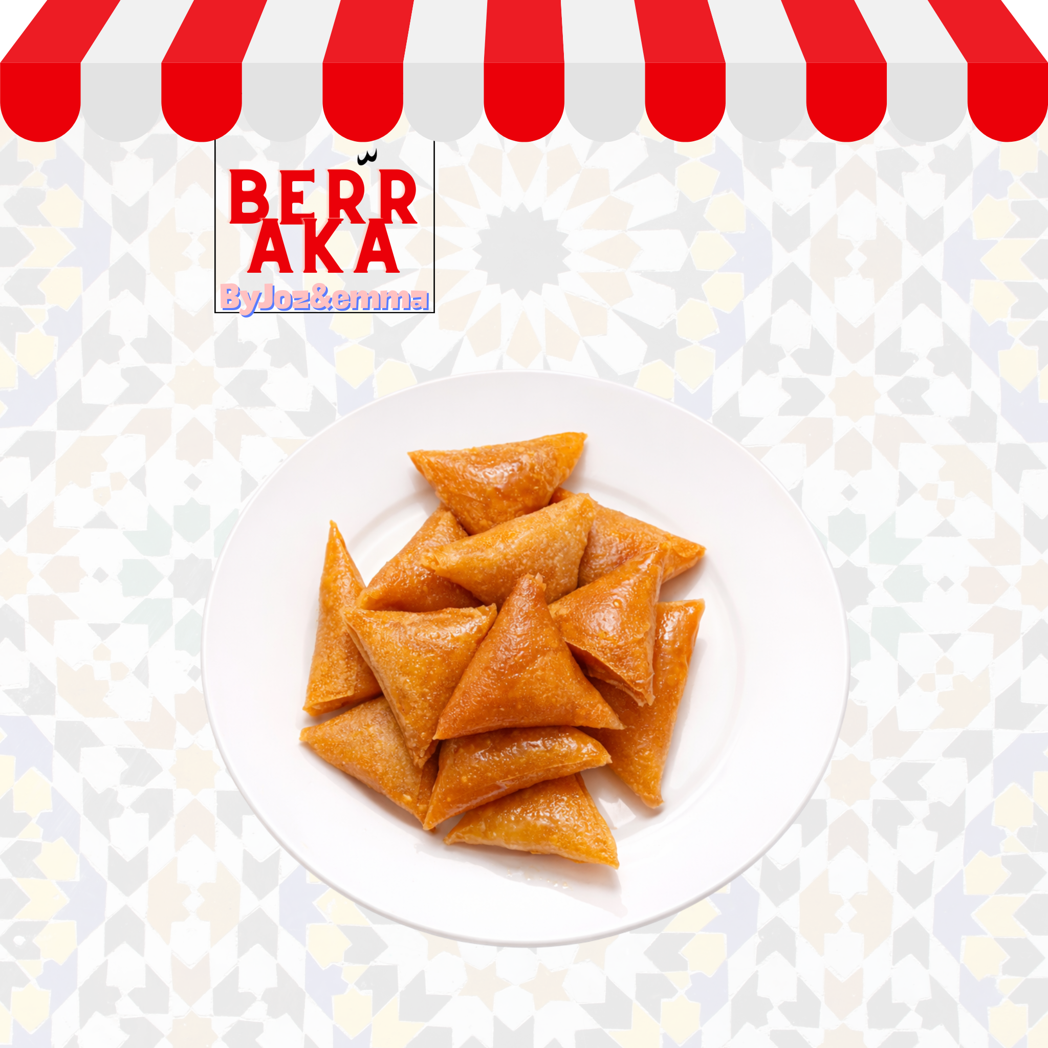 Briwates aux amandes - Fait maison