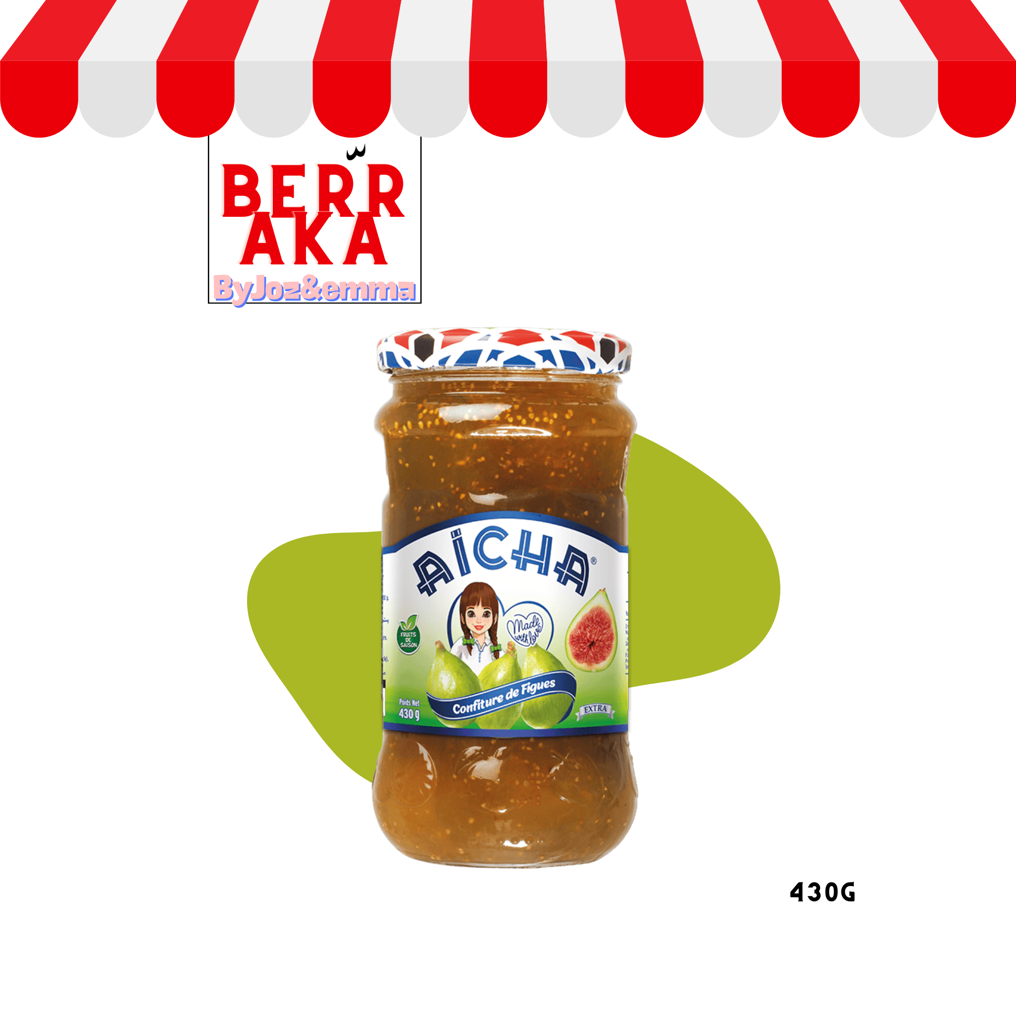 Confiture Aicha - 430g