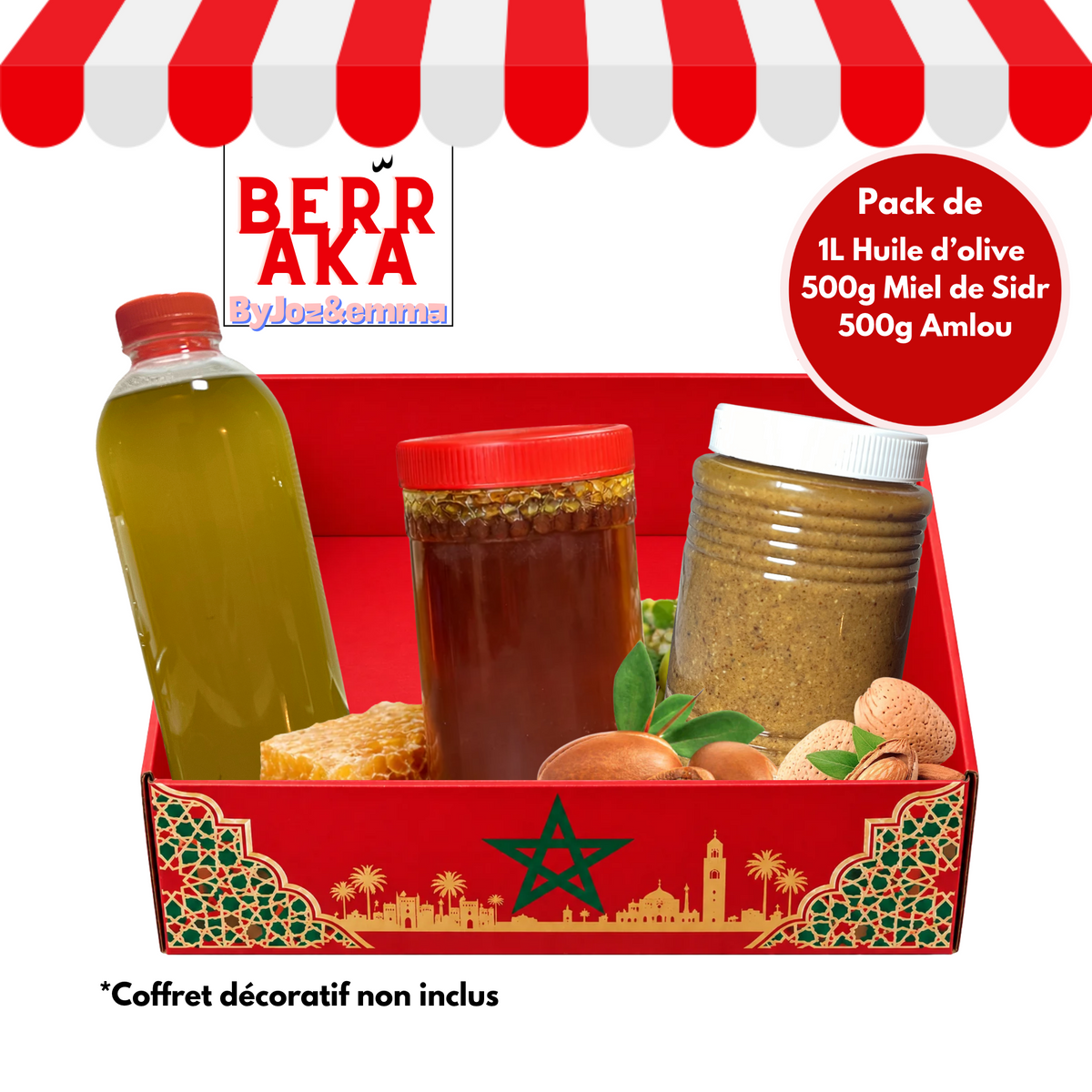 Pack Saveurs Naturelles Marocaines