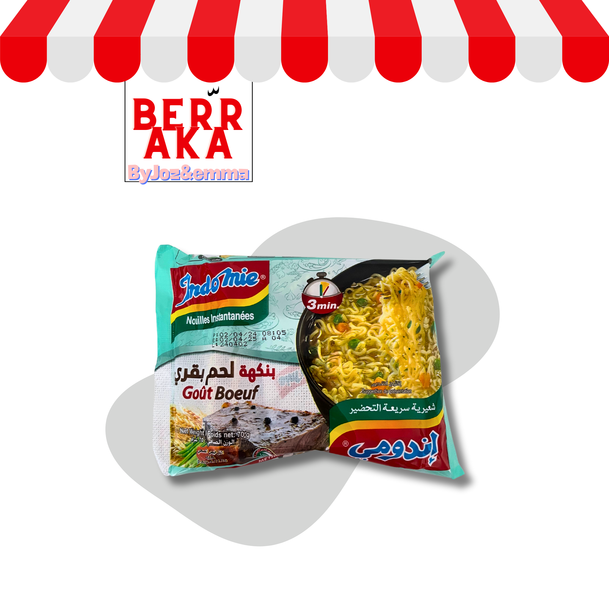 INDOMIE- Nouilles marocaines