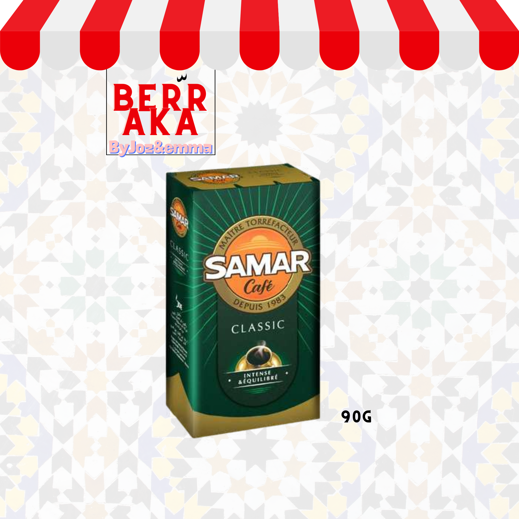 Café Moulu Samar - Classic 90G