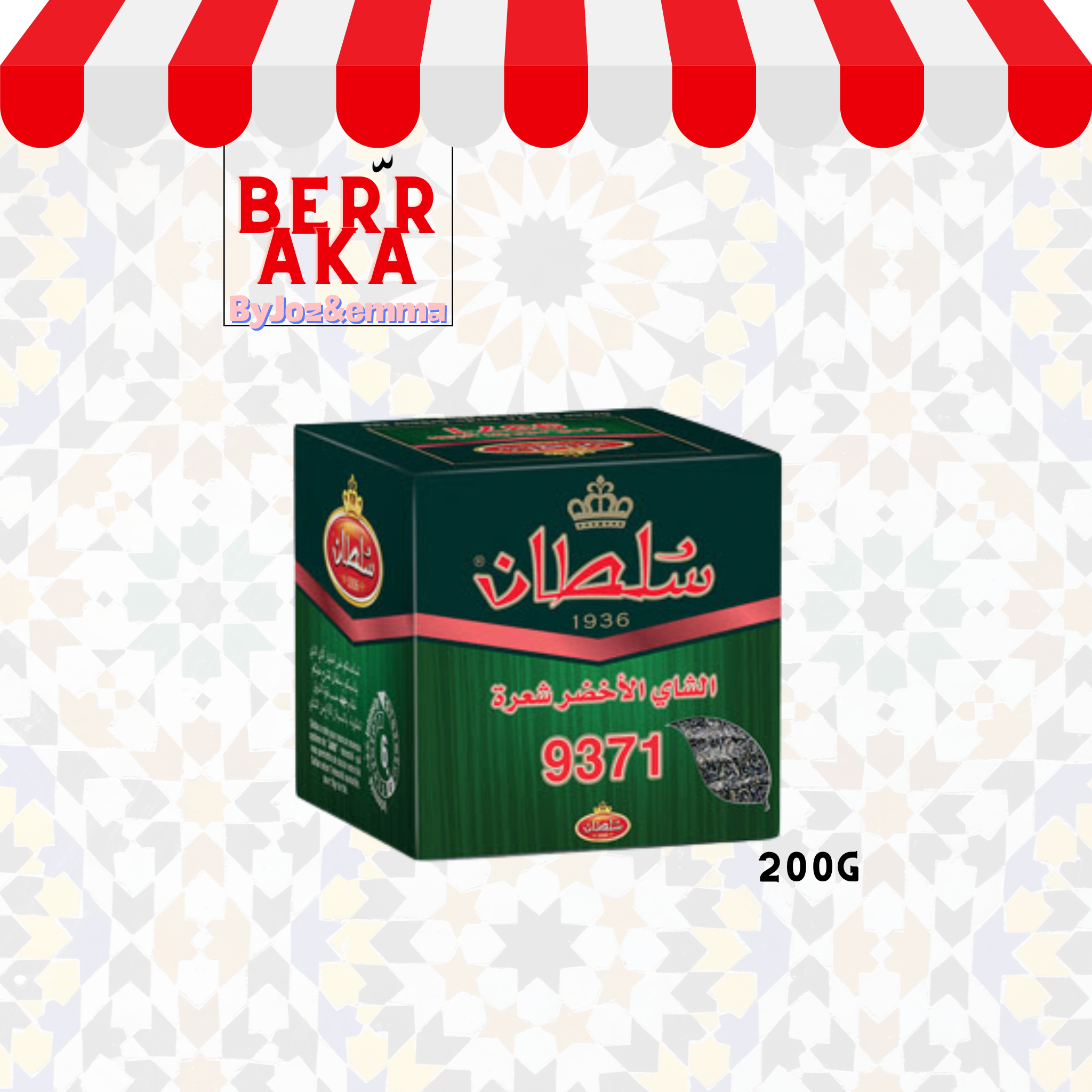 Thé Sultan Chaara berraka maroc