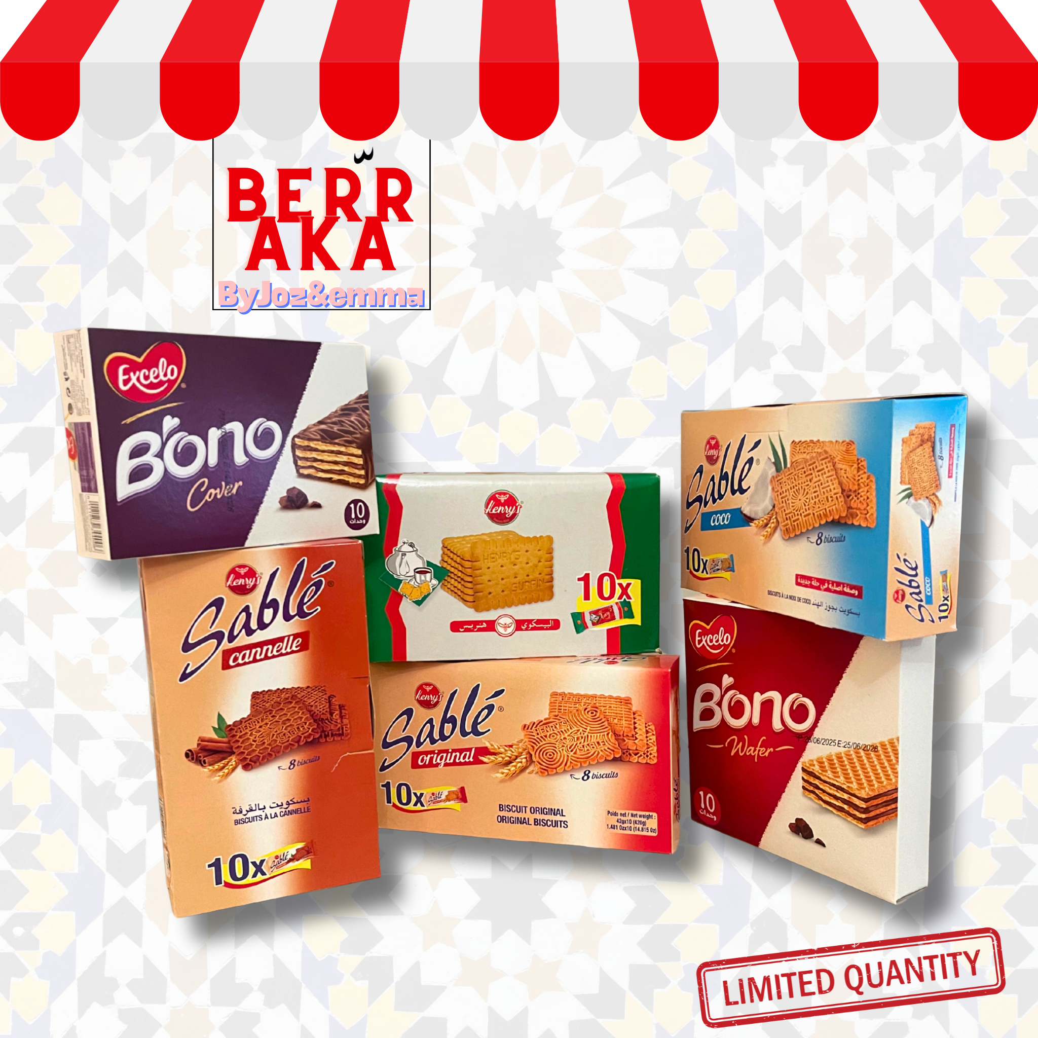 Offre irrésistible : 60 biscuits Henry’s & Excelo pour seulement 17,99€