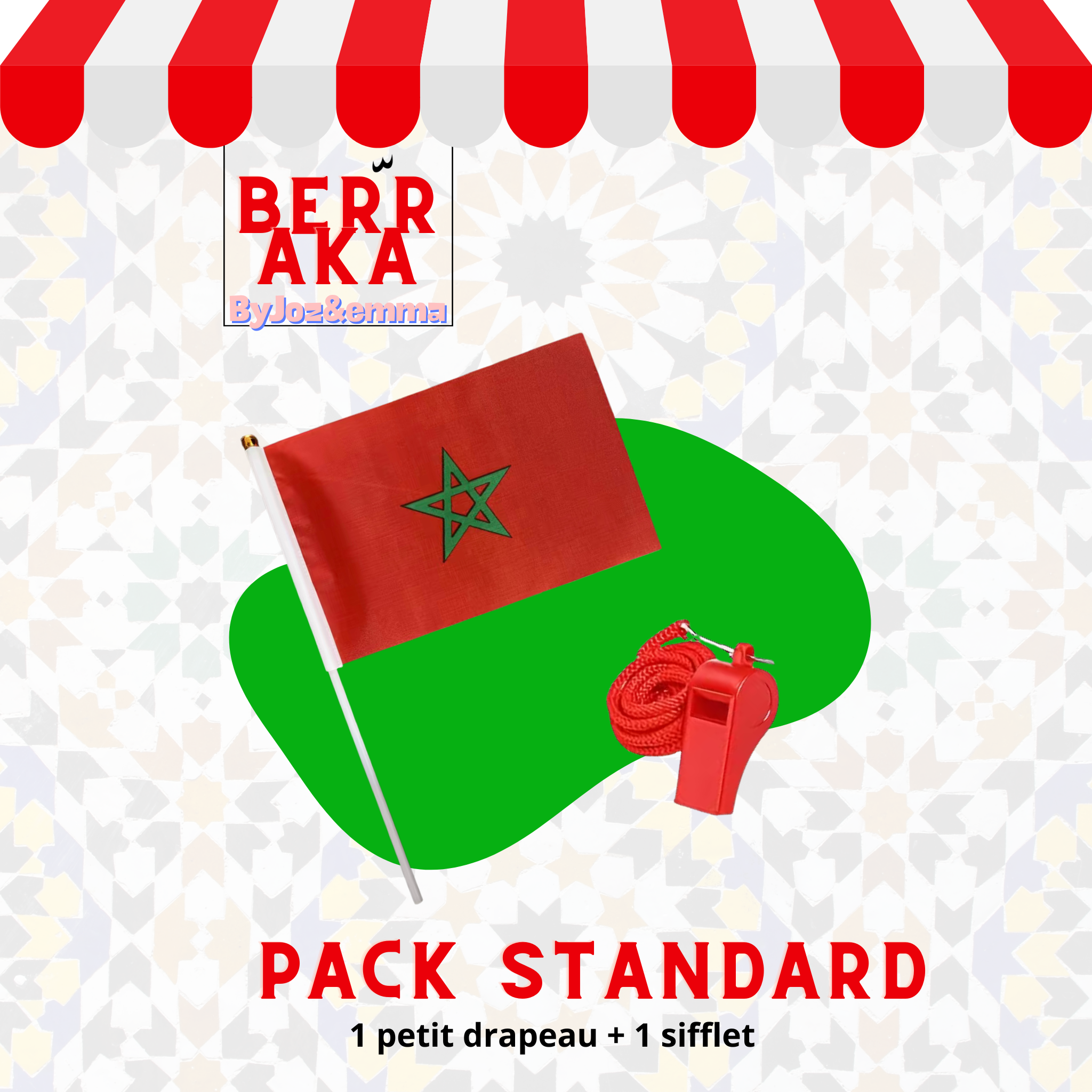 Pack Supporter le Maroc