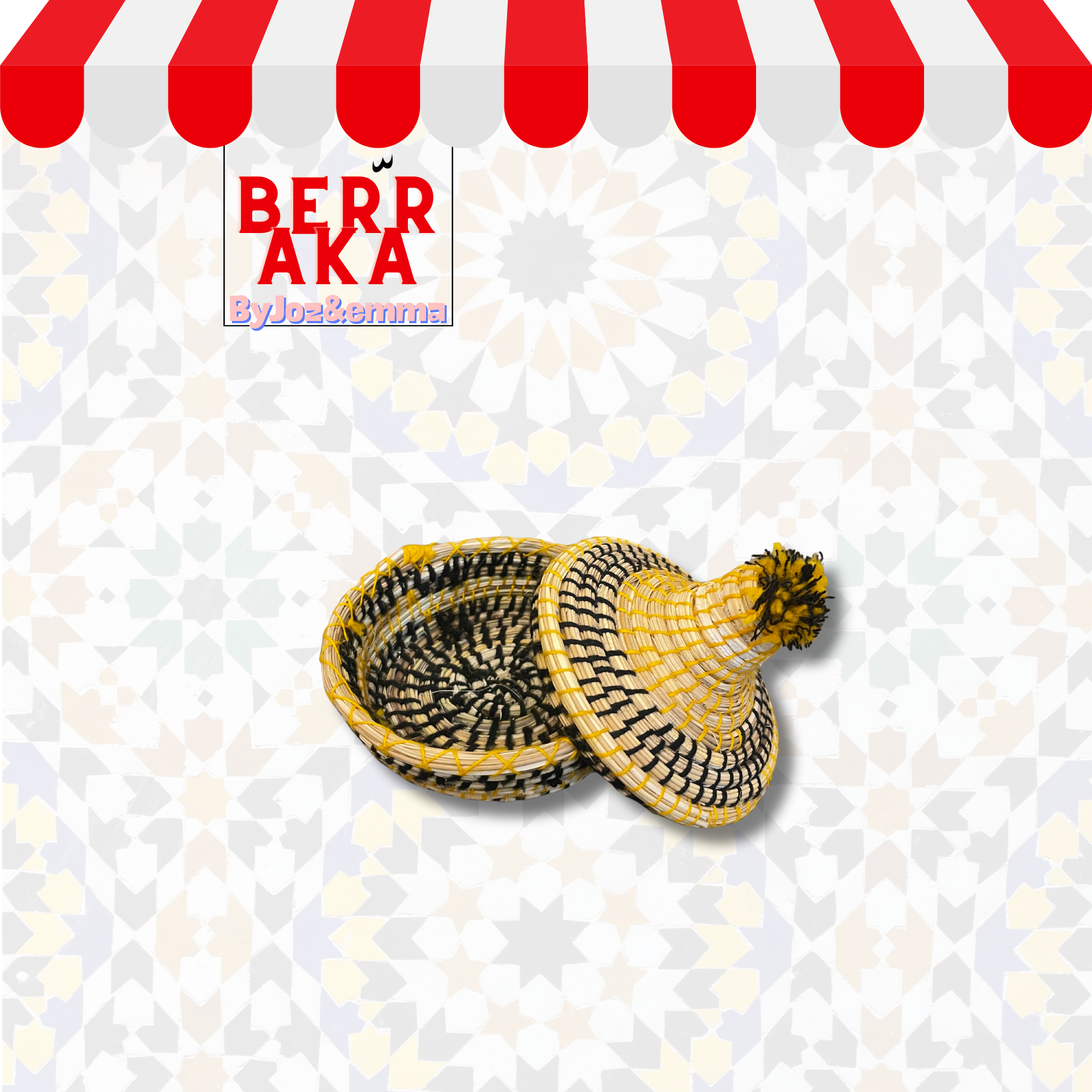 Petit Panier Traditionnel Tajine Marocain