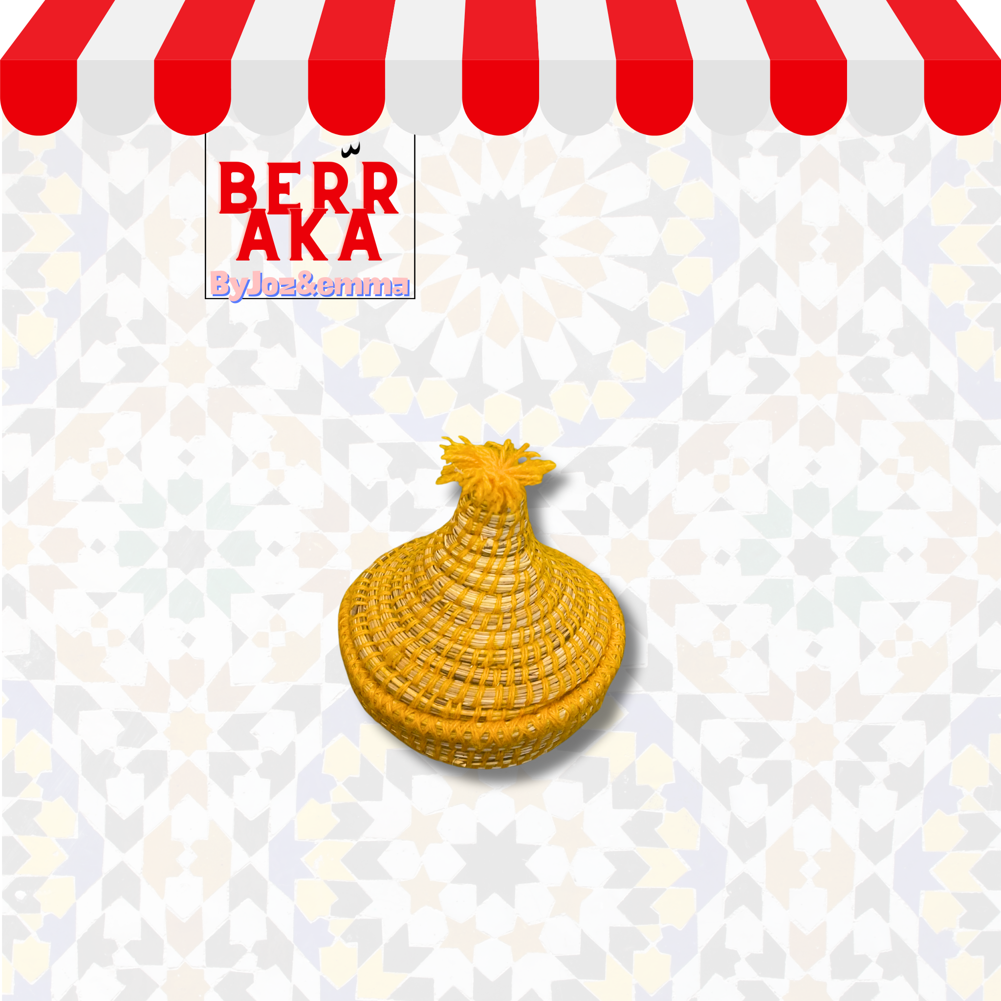 Petit Panier Traditionnel Tajine Marocain