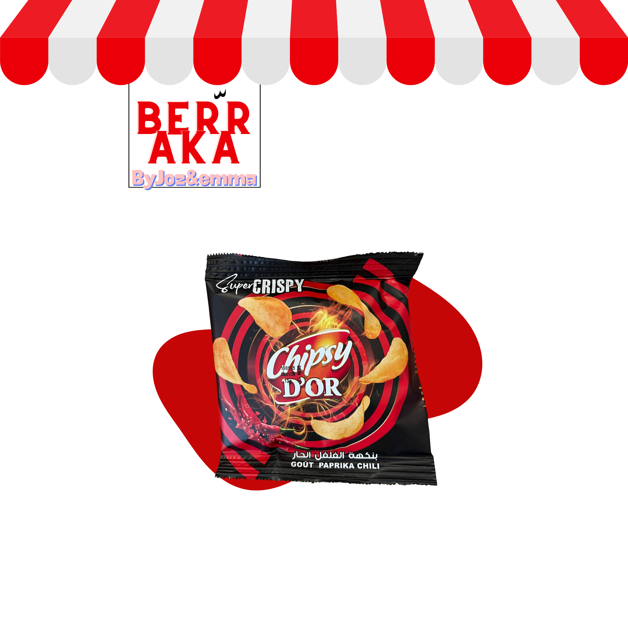 chips piment maroc