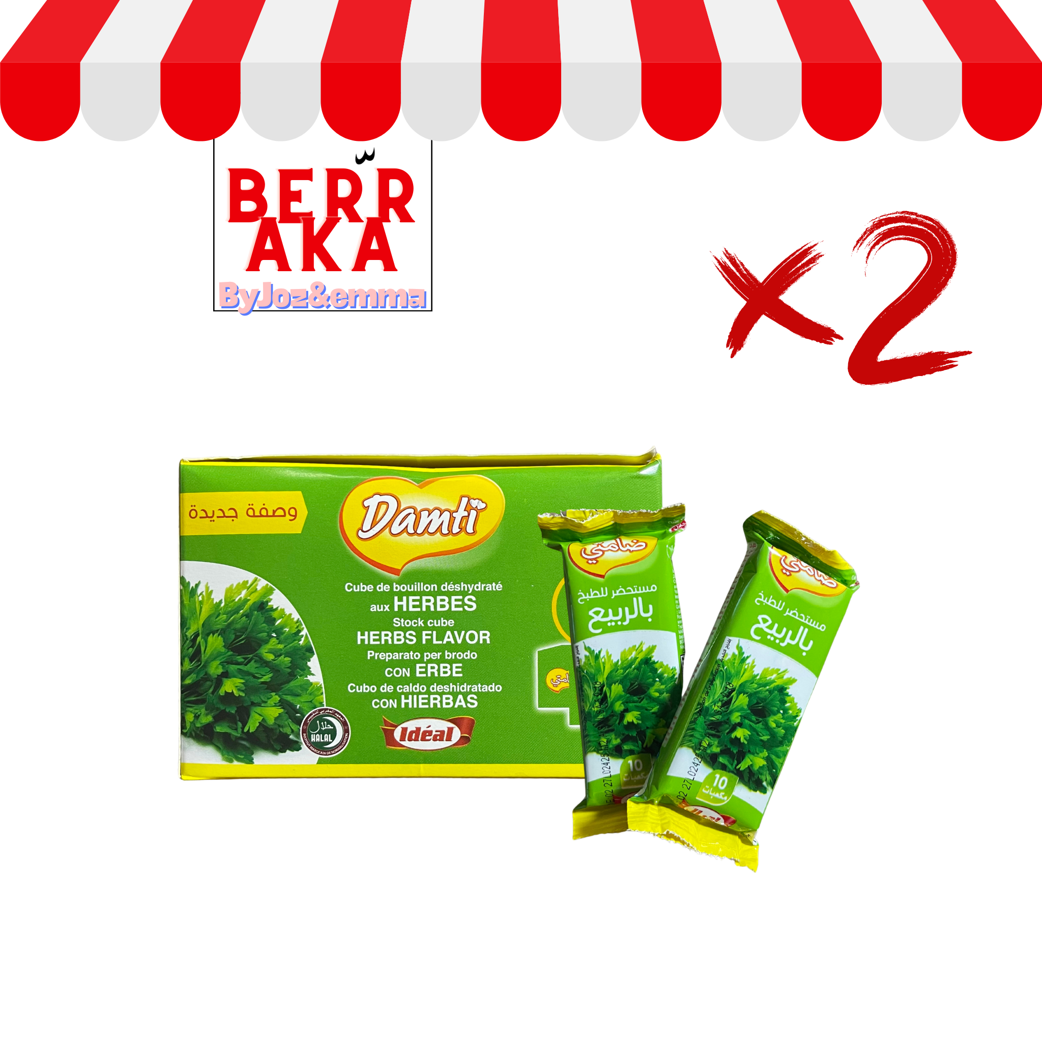 2x Bouillon Damti