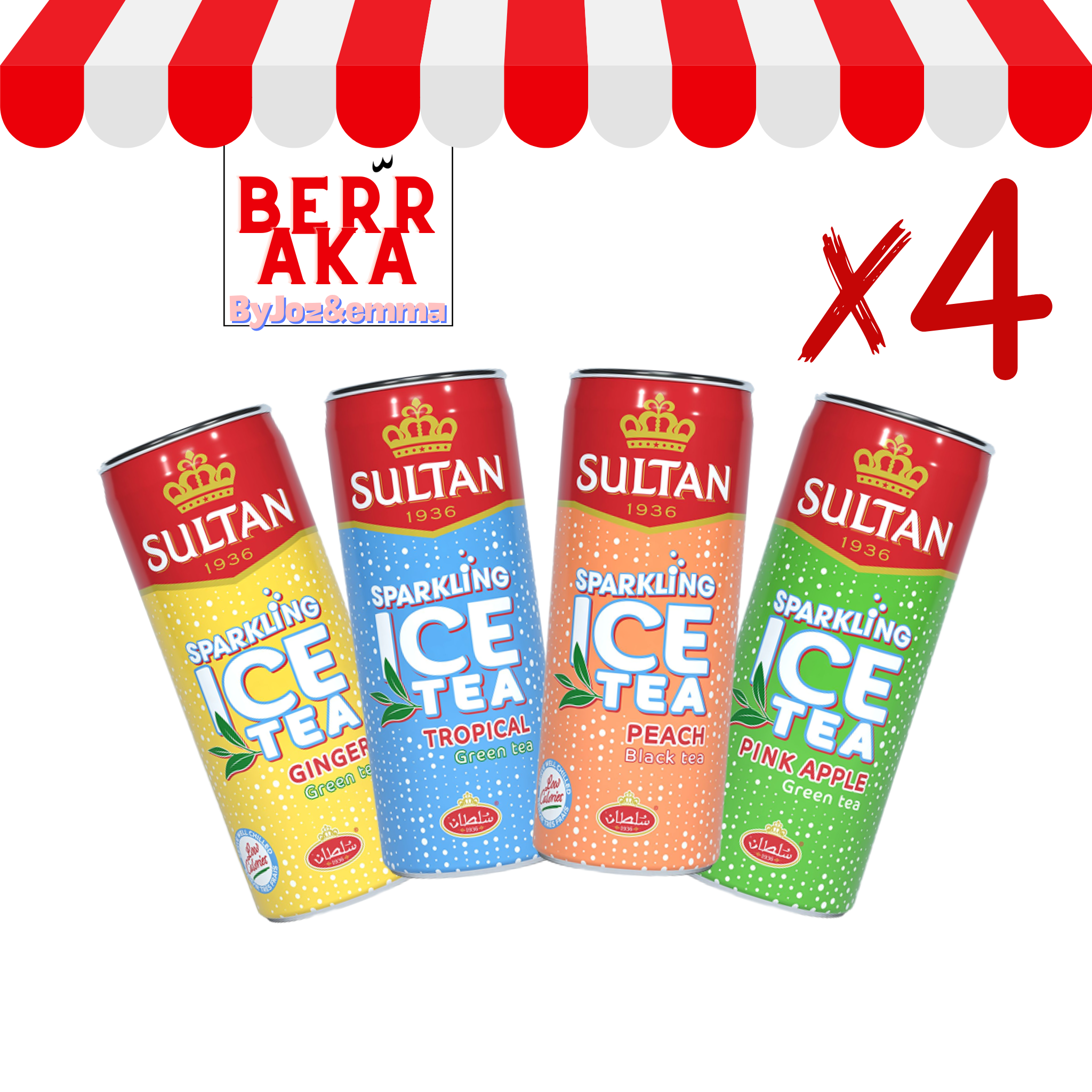 Sultan Sparkling Ice Tea