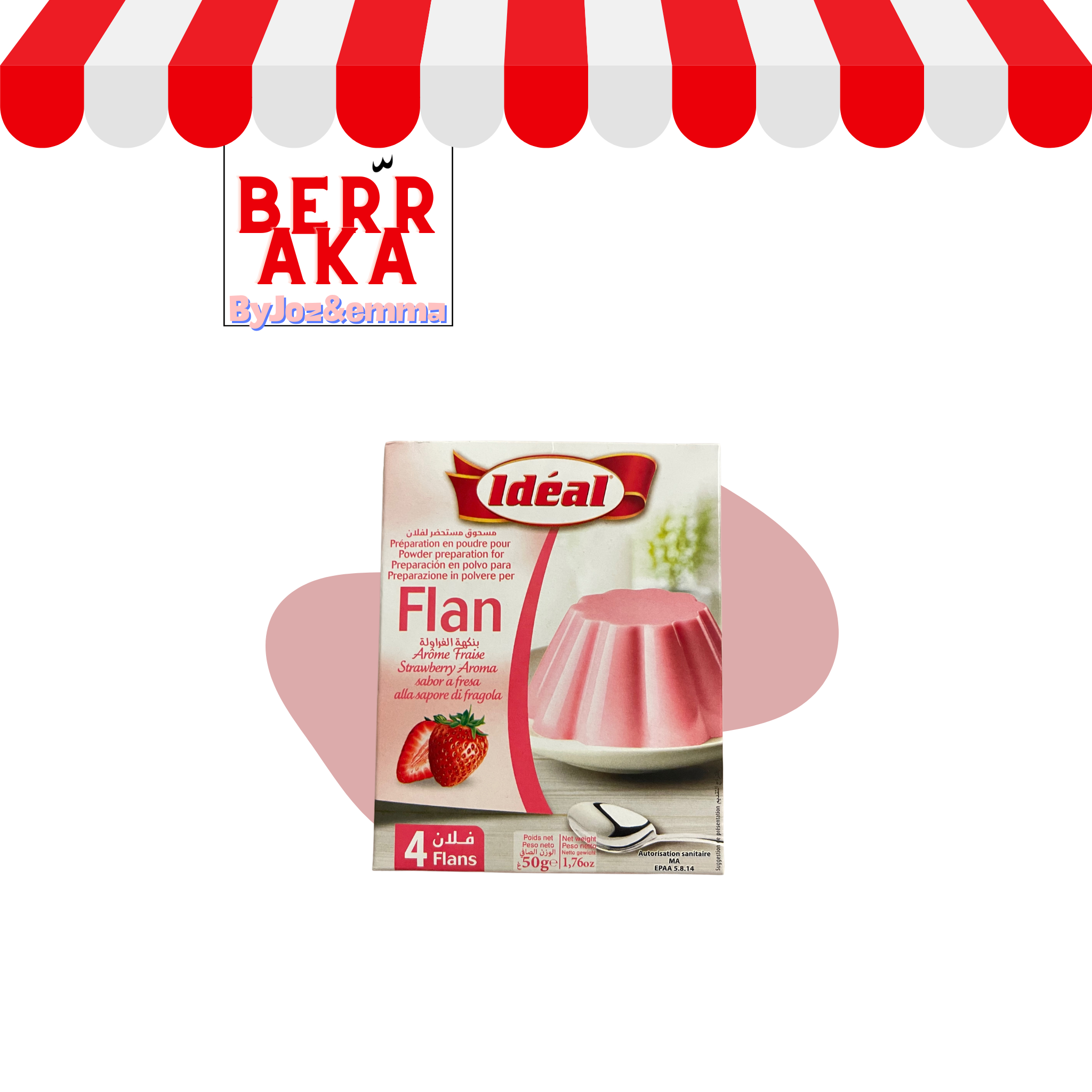 Flan - Idéal grand sachet