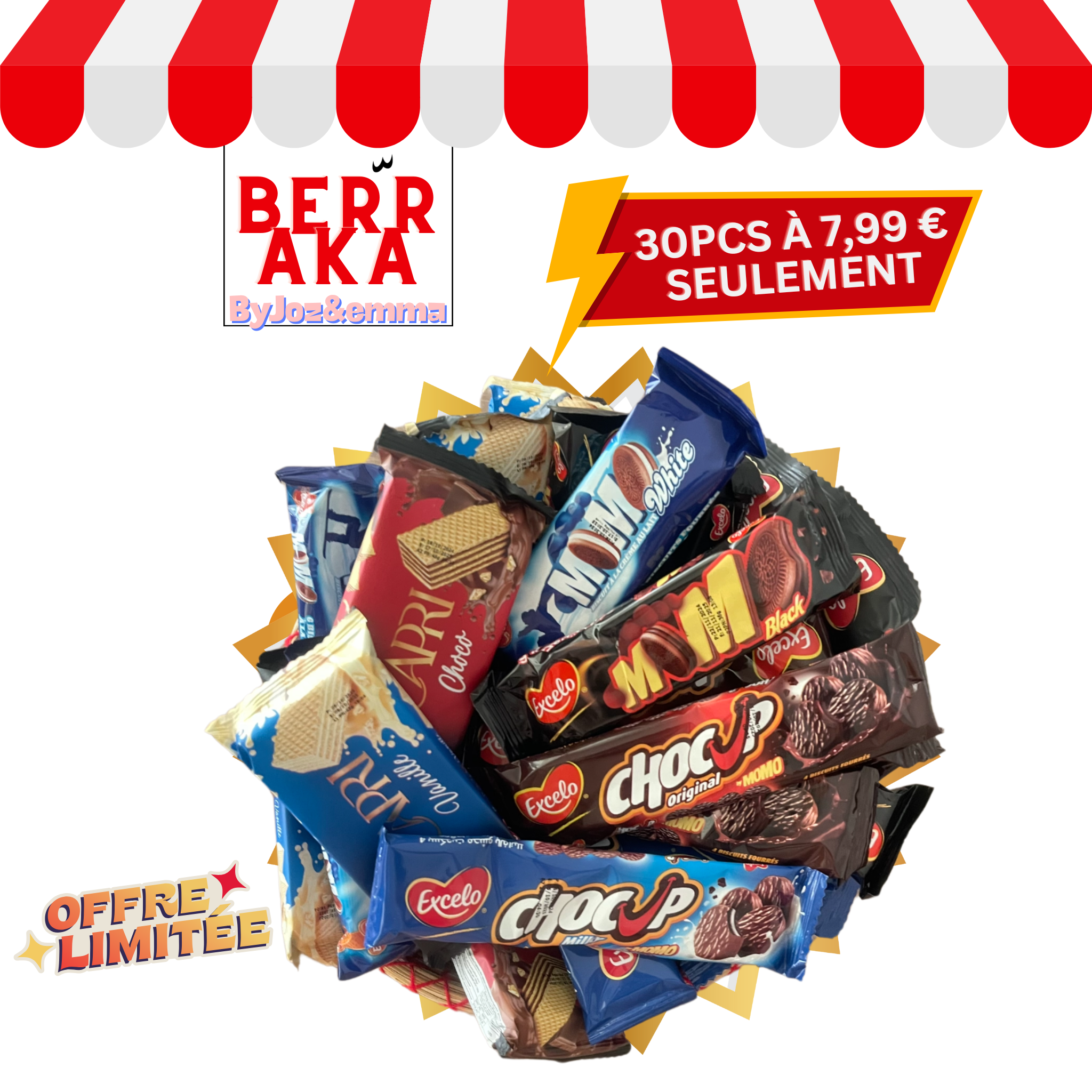 Le Pack Goûter Ultime – 30 Délices pour 7,99€ !