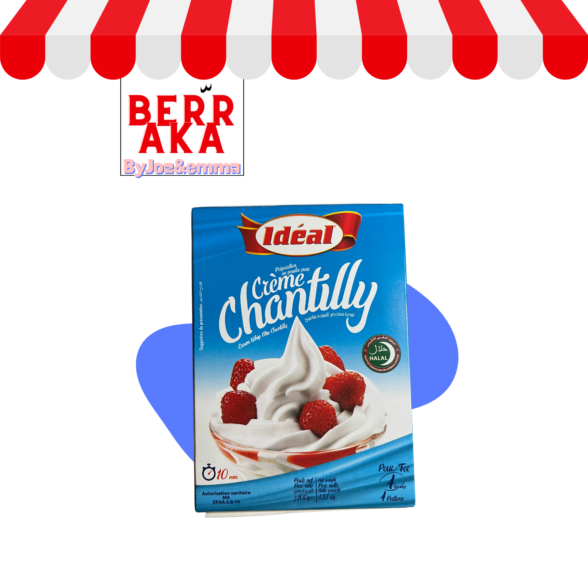 creme chantilly maroc