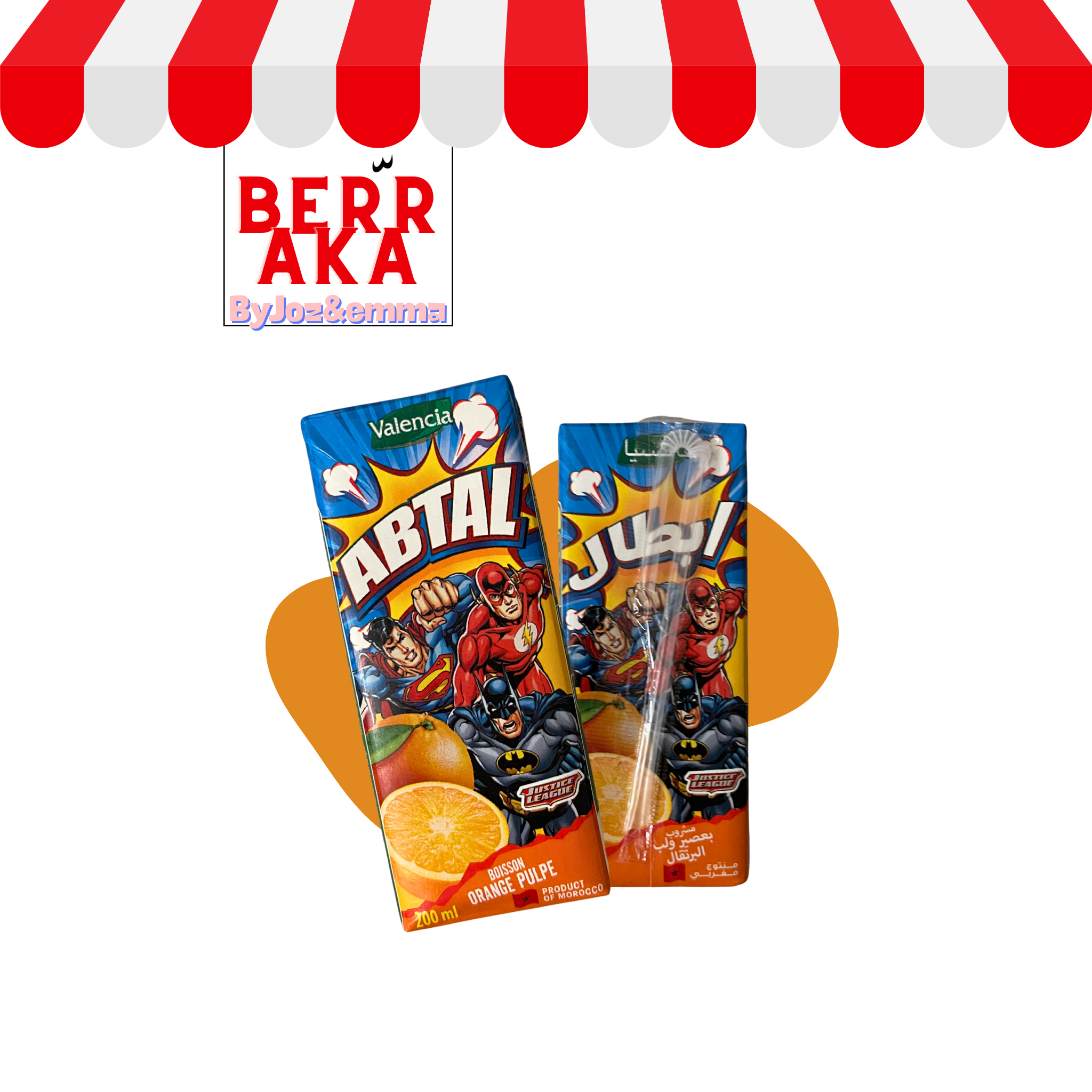 Abtal – Jus d’Orange 200 ml