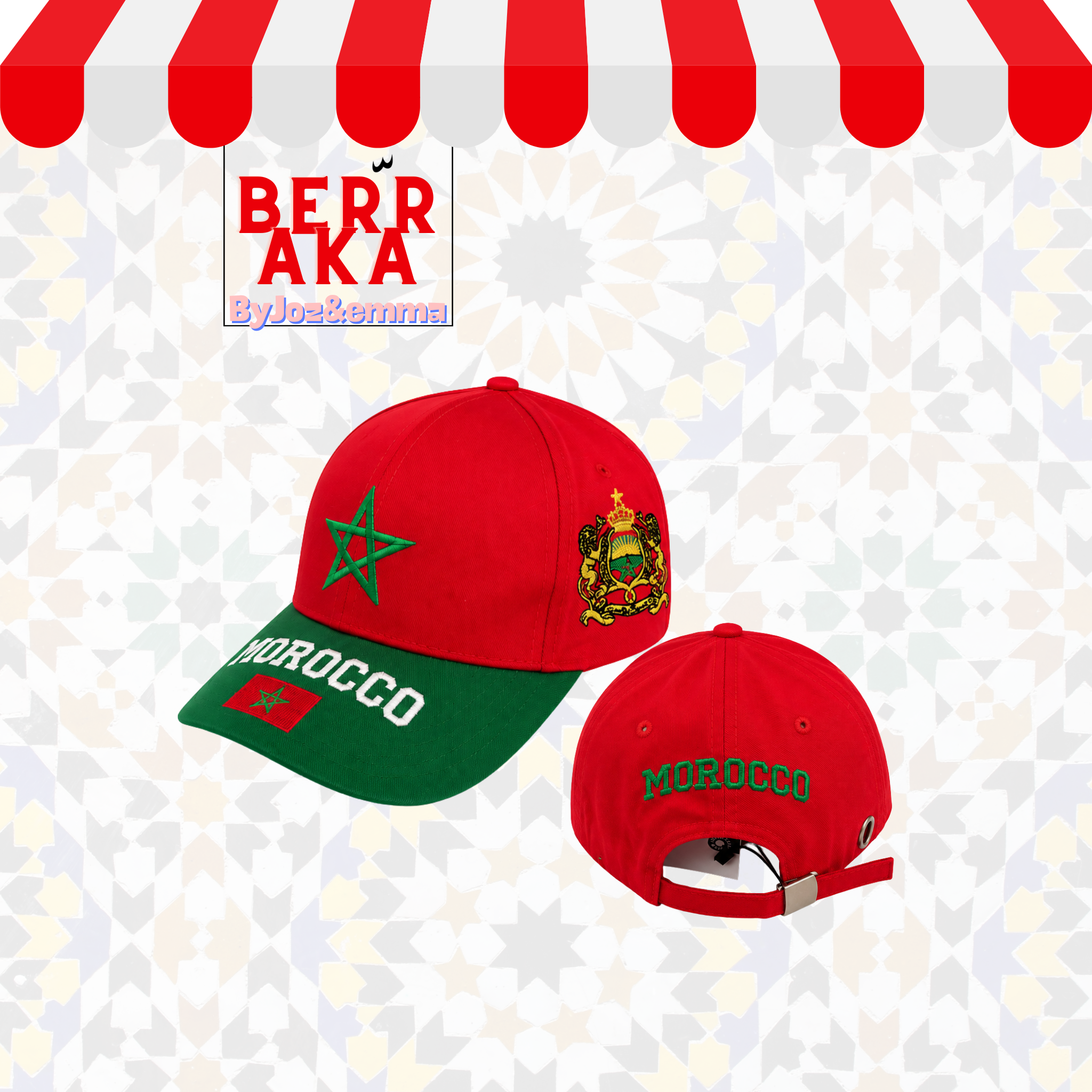 Casquette Supporter Maroc