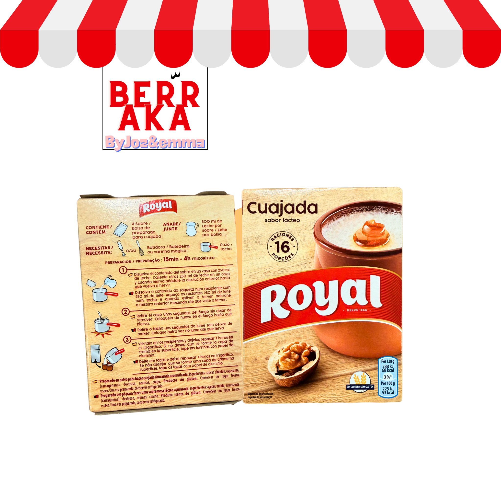 Cuajada Royal 16 Portions