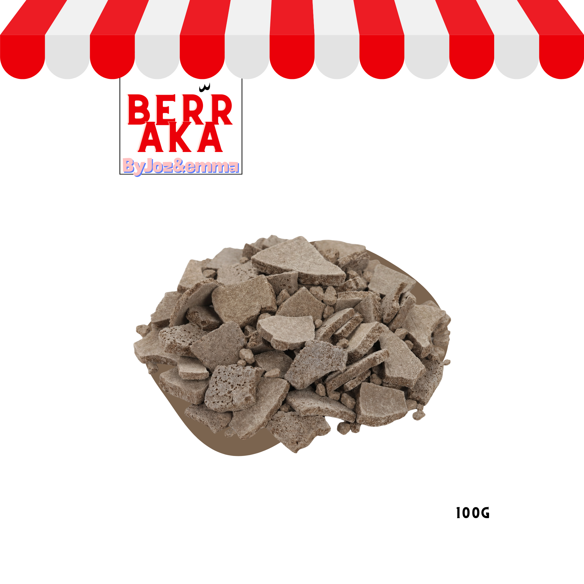Ghassoul du Maroc 100% naturel 100g